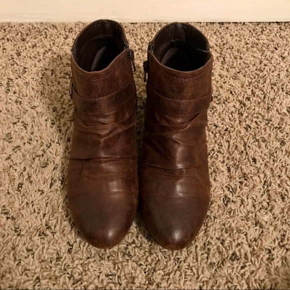 Brown Ankle Boots - Picture 2 of 5